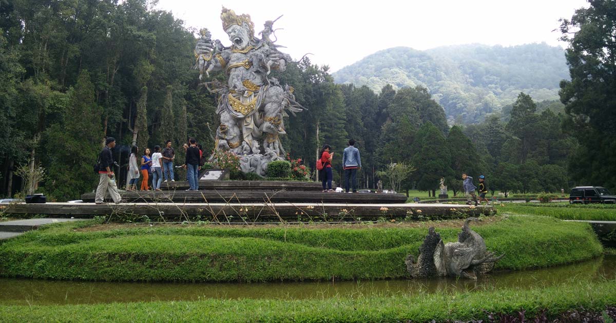Wisata Keluarga Kebun Raya Eka Karya Bali Pendirian